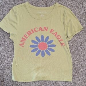 American Eagle Olive Tee